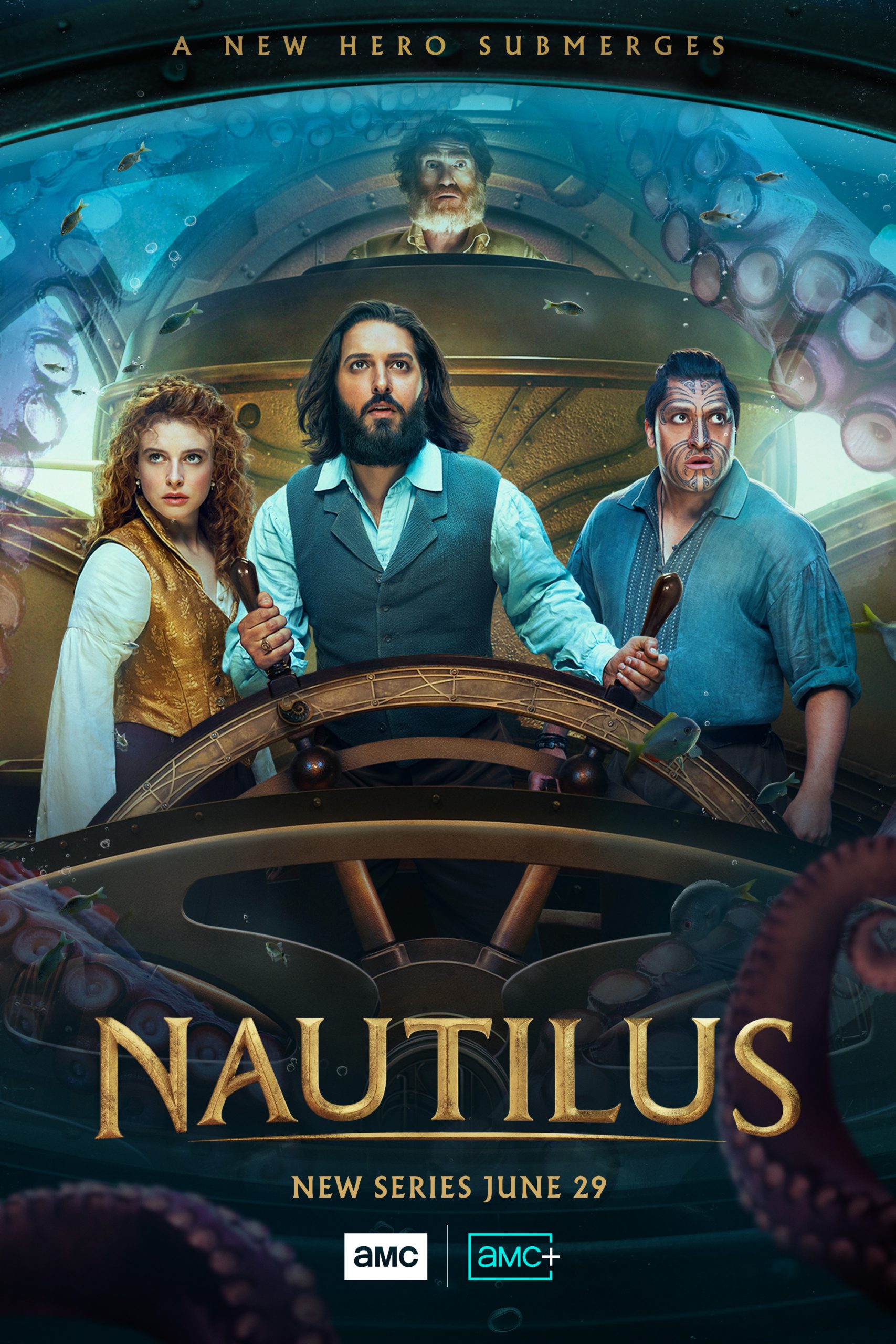 Nautilus,” AMC/AMC+’s Epic Adventure Drama Premiering Sunday, June 29