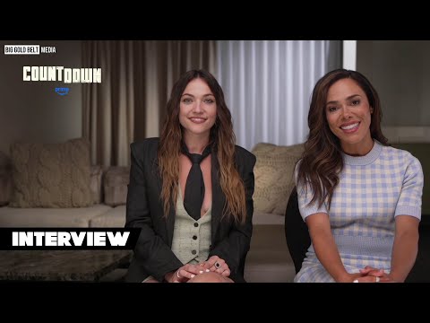 Behind the Scenes with Violett Beane and Jessica Camacho in Prime Video’s ‘Countdown’