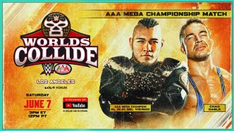 Chad Gable challenges El Hijo del Vikingo for the AAA Mega Championship