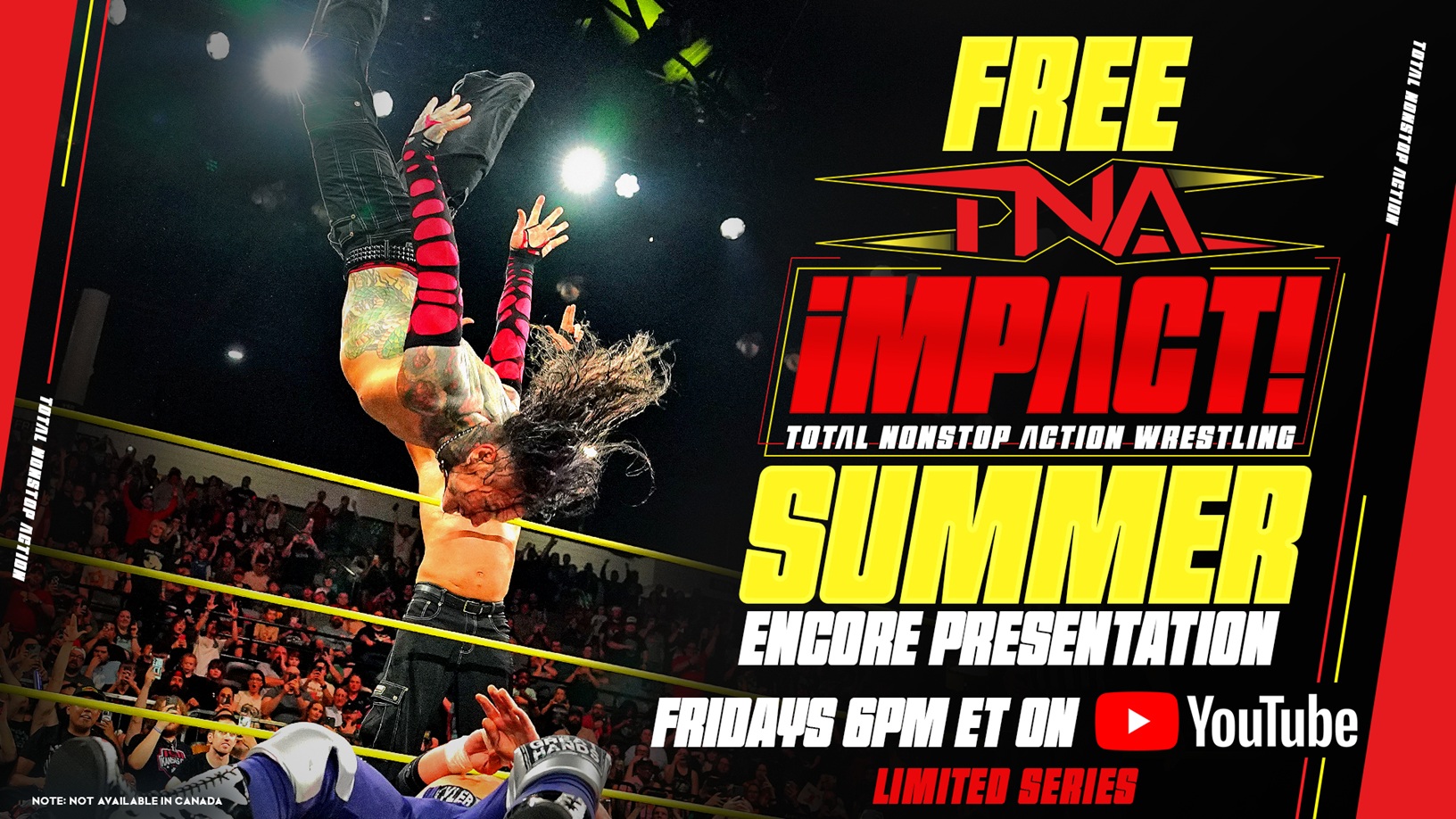 Encore Presentation to Air Fridays on YouTube for a Limited Time – TNA Wrestling