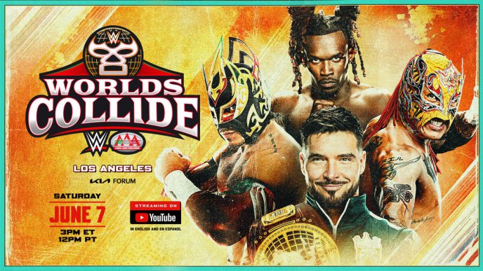 Ethan Page defends the NXT North American Title against Je'Von Evans, Rey Fenix and Laredo Kid in a Fatal 4-Way Match