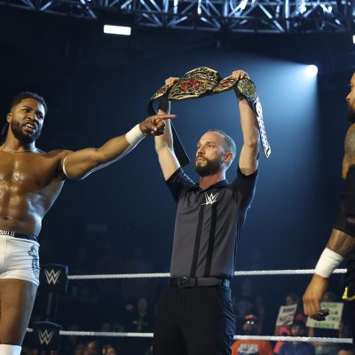 FIR$T CLA$$ Helps Trick Williams Retain TNA World Title vs. Mike Santana on WWE NXT – TNA Wrestling