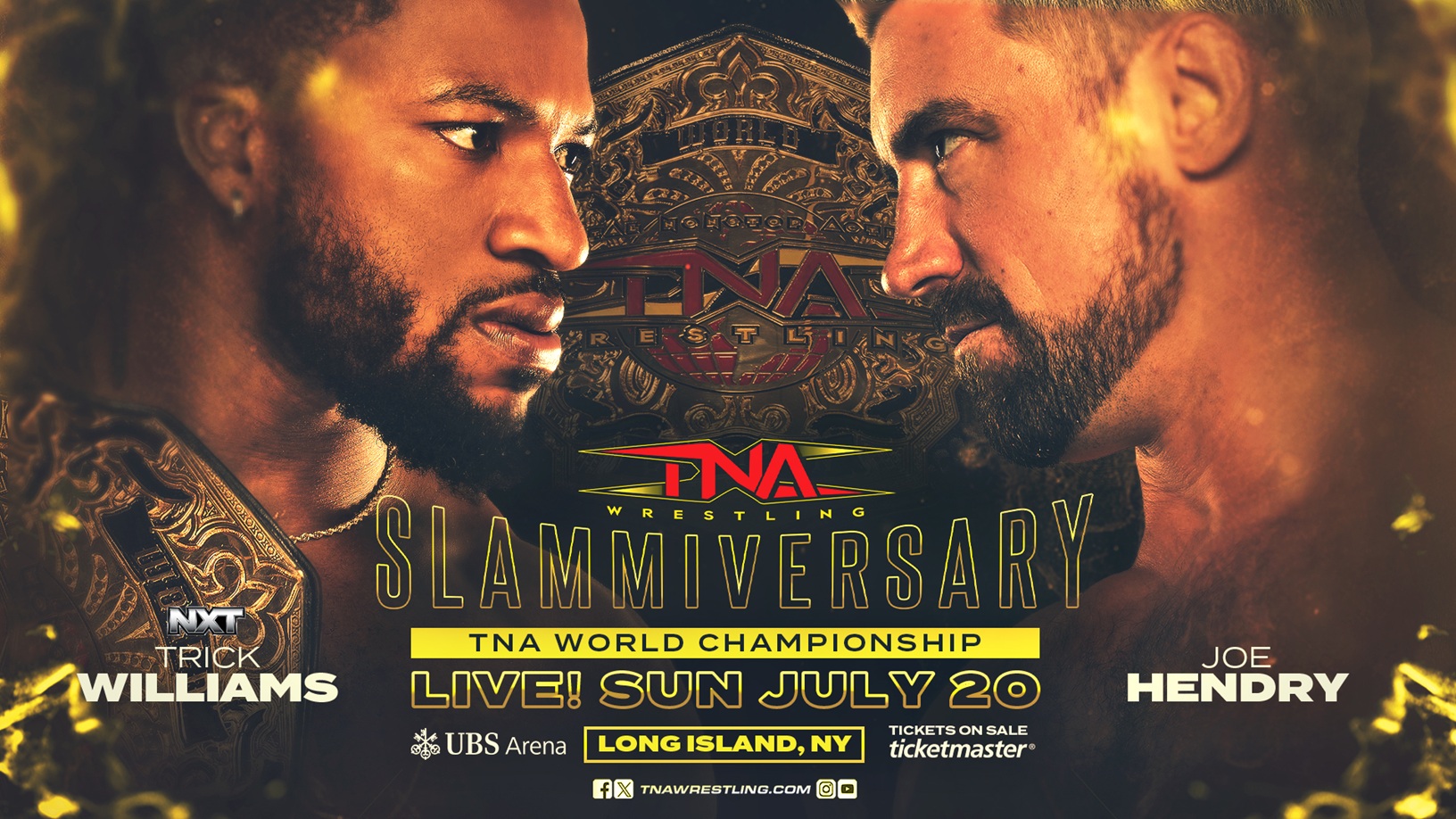 Joe Hendry Gets His TNA World Title Rematch Against Trick Williams at TNA Slammiversary – TNA Wrestling