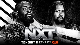 Oba Femi defends the NXT Title against Jasper Troy