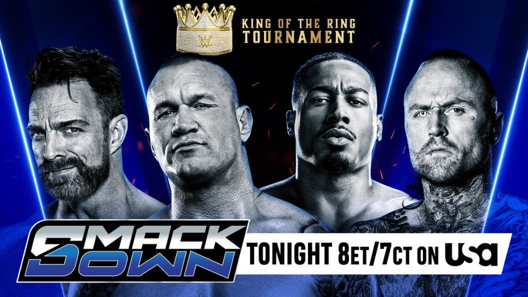 Randy Orton vs. LA Knight vs. Aleister Black vs. Carmelo Hayes — King of the Ring Tournament Fatal 4-Way Match