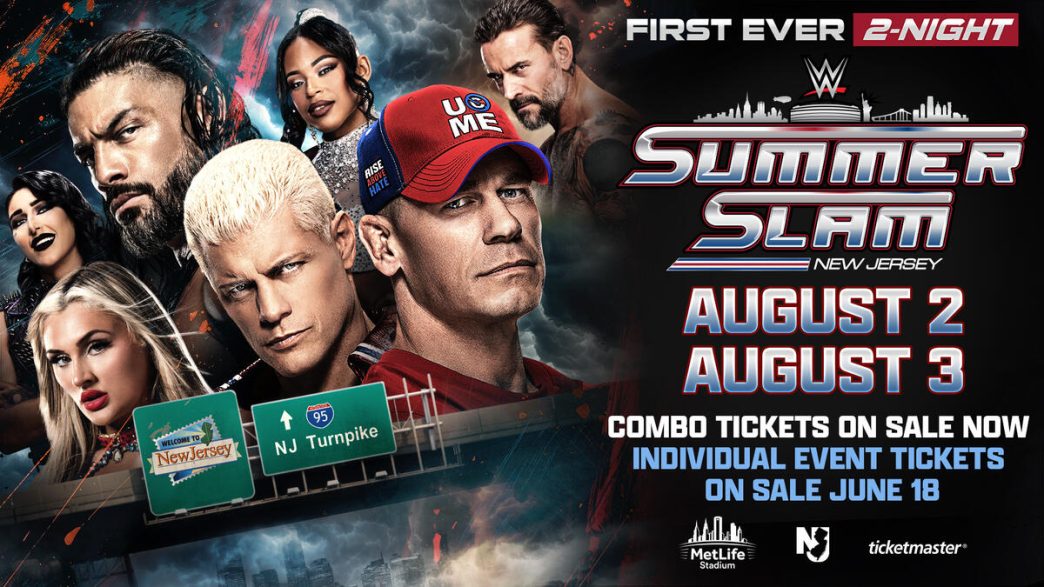 SummerSlam individual event tickets on sale Wednesday June 18