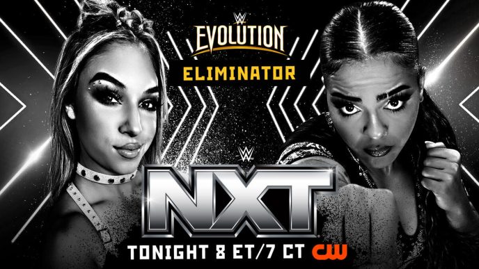 Thea Hail battles Jaida Parker in an Evolution Eliminator