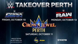 Three-day combo tickets for Crown Jewel: Perth, SmackDown & Raw on sale Wednesday, July 2