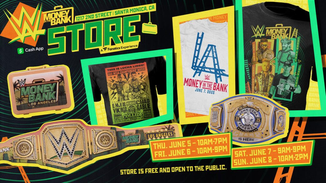 WWE Money in the Bank Superstore is coming to Santa Monica
