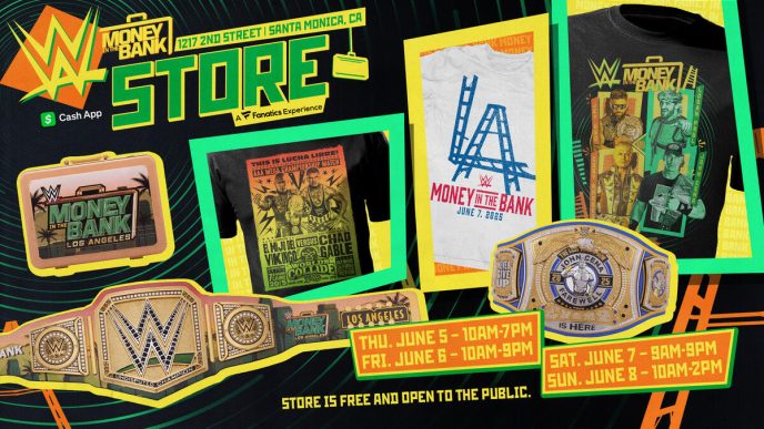 WWE Money in the Bank Superstore is coming to Santa Monica