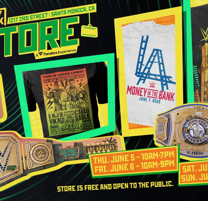WWE Money in the Bank Superstore is coming to Santa Monica