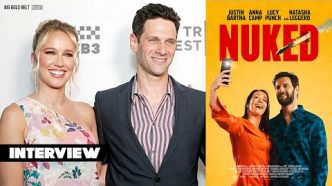 Chaos and Conspiracy: Justin Bartha and Anna Camp Dive into 'NUKED' and the Final Season of 'You'