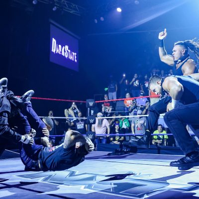 Joe Hendry & Mike Santana Attacked By NXT’s DarkState Following TNA World Title Contract Signing at WWE The Great American Bash – TNA Wrestling