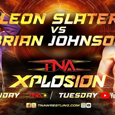 Leon Slater Locks Up With Brian Johnson on Xplosion – TNA Wrestling
