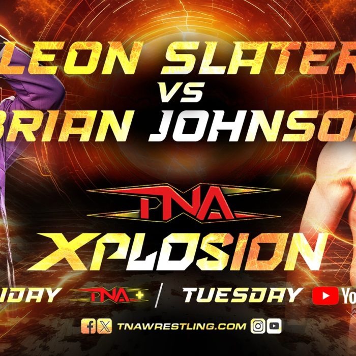 Leon Slater Locks Up With Brian Johnson on Xplosion – TNA Wrestling