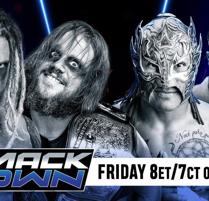 The Wyatt Sicks battle Andrade and Rey Fenix