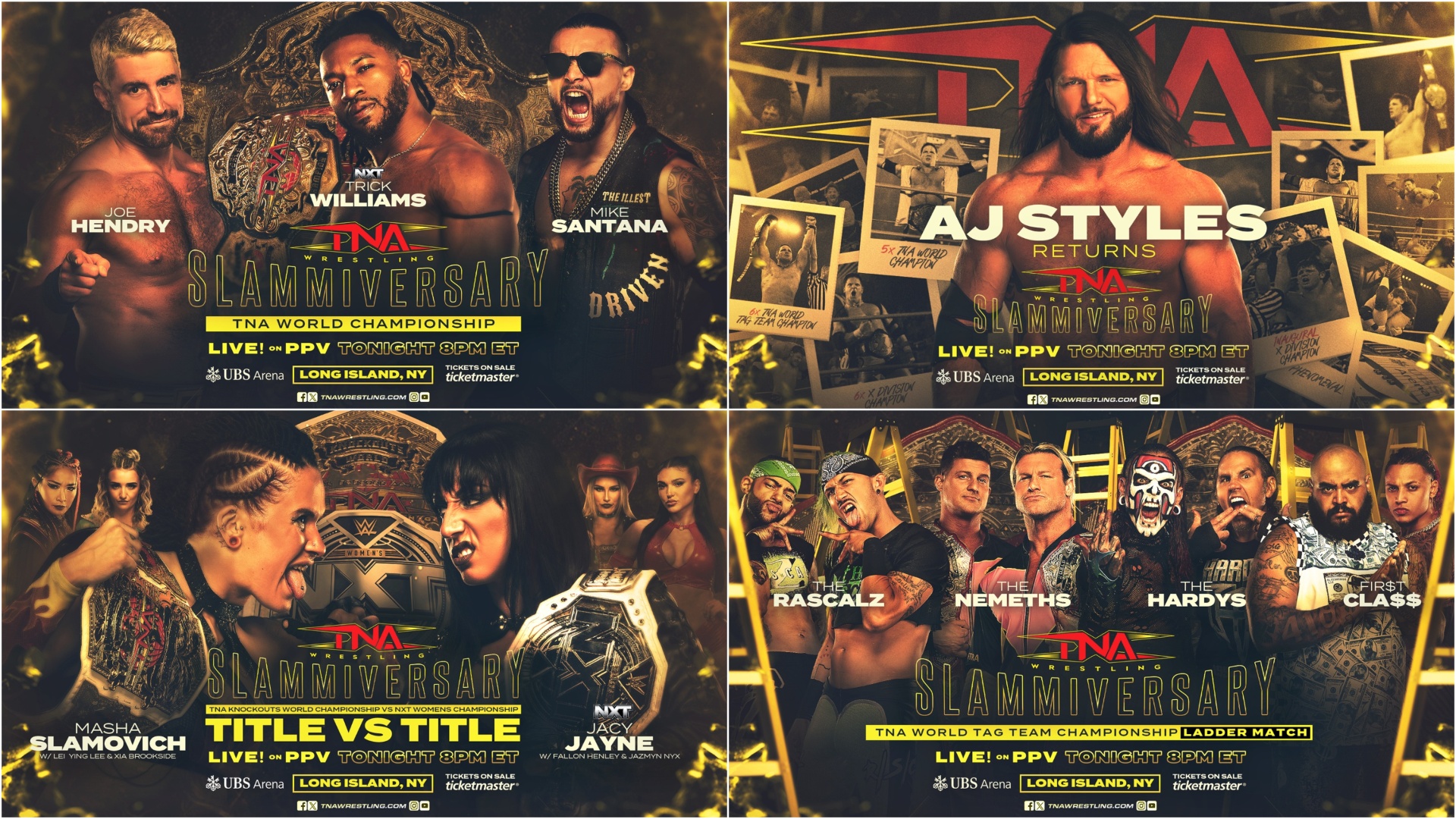 TNA Slammiversary 2025 Preview – TNA Wrestling