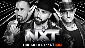 Tony D'Angelo, Stacks and Luca Crusifino battle in a Triple Threat Match