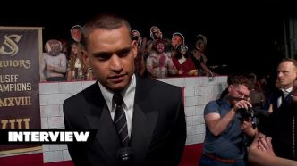 Behind the Spotlight with Tyriq Withers at the ‘HIM’ Premiere