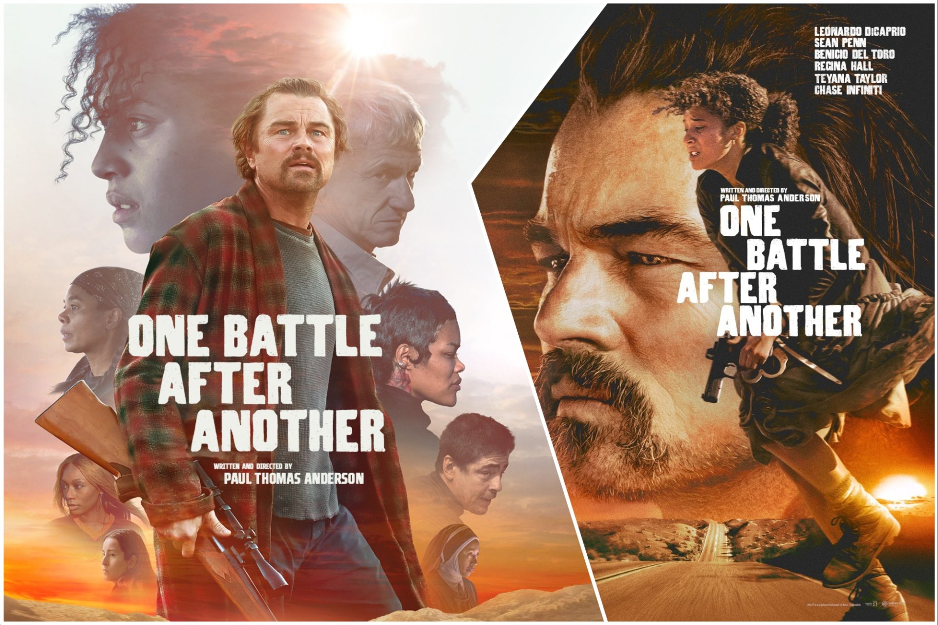 One Battle After Another written and directed by Paul Thomas Anderson
