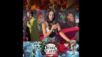 Why Jasmine Paige Moore Puts 'Muzan' in Her Top 3 Characters at 'Demon Slayer' Infinity Castle Premiere