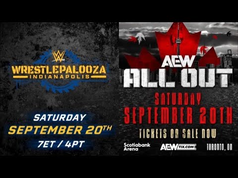 Wrestling Mania Unleashed with ‘WWE Wrestlepalooza’ on ESPN and ‘AEW All Out’ in Toronto!