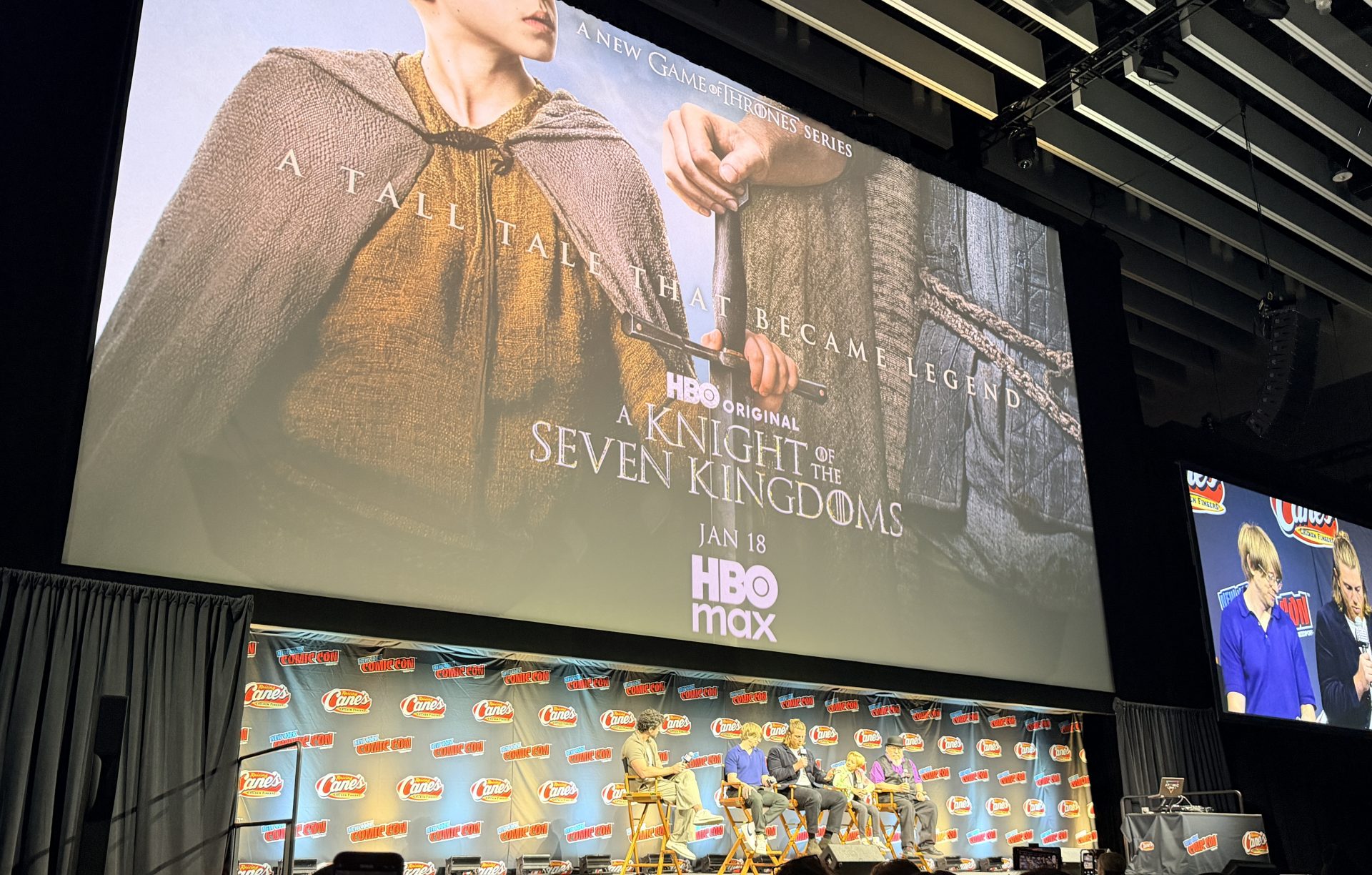 HBO’s “A Knight of the Seven Kingdoms” panel at New York Comic Con