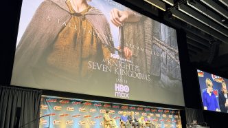 HBO’s “A Knight of the Seven Kingdoms” panel at New York Comic Con