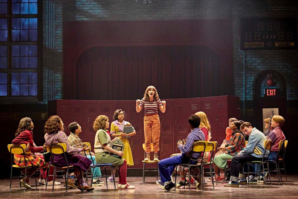Cast of Stranger Things The First Shadow performing live on Broadway during the Tony Award-winning production.”