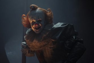 Bill Skarsgård as Pennywise in IT: Welcome to Derry, returning in HBO’s terrifying prequel that expands Stephen King’s iconic horror universe.