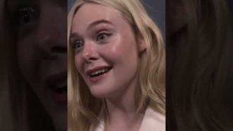 Elle Fanning Dishes on Her Experience in 'Predator: Badlands' at the Red Carpet Premiere