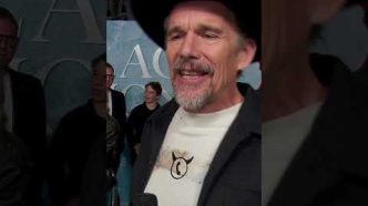 Ethan Hawke Unleashes Secrets Behind 'Black Phone 2' at the Red Carpet Premiere