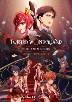 DISNEY TWISTED-WONDERLAND: THE ANIMATION” TO PREMIERE EXCLUSIVELY ON DISNEY+ AND HULU OCTOBER 29
