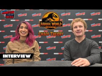 Inside the Thrills of ‘Jurassic World: Chaos Theory’ Season 4 with Kausar Mohammed and Sean Giambrone at NYCC 2025
