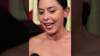 Rosa Salazar Shines at ‘Play Dirty’ World Premiere Red Carpet