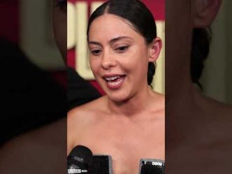 Rosa Salazar Shines at ‘Play Dirty’ World Premiere Red Carpet