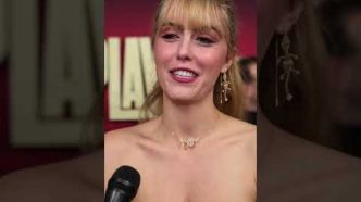 Yvonne Zima Dazzles at 'Play Dirty' World Premiere Red Carpet