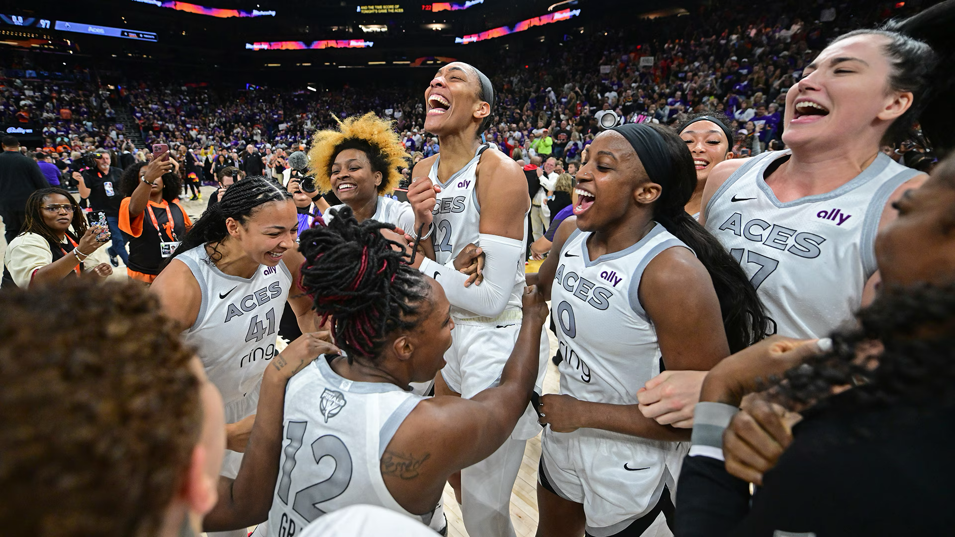 Las Vegas Aces’ Roller Coaster Season Leads to a Third Championship Las Vegas Aces’ Roller Coaster Season Leads to a Third Championship