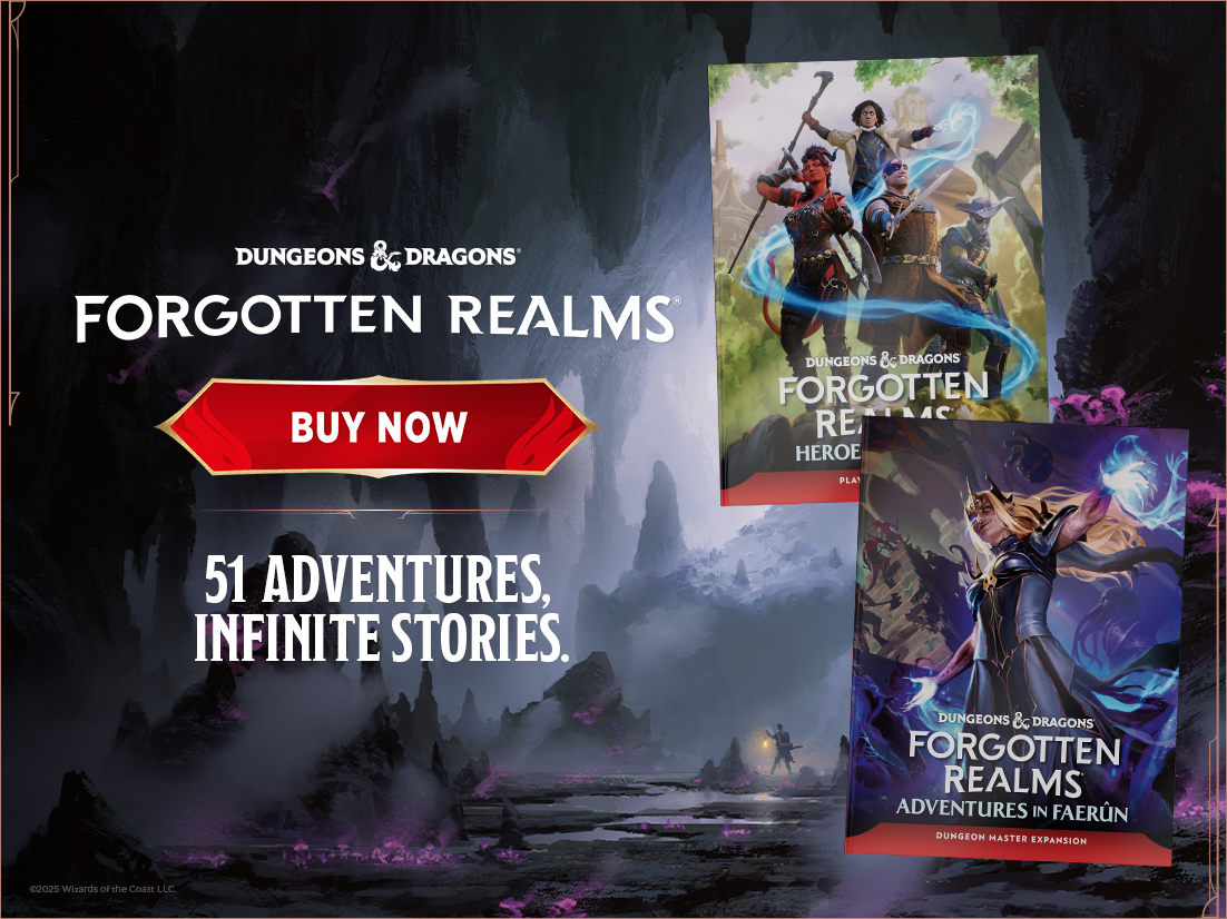 The New Forgotten Realms Expansions for D&D Are a Major Win for Both Players and Dungeon Masters The New Forgotten Realms Expansions for D&D Are a Major Win for Both Players and Dungeon Masters