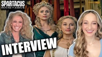 Exploring the Dynamic Duo of 'Spartacus: House of Ashur' with Claudia Black and India Shaw-Smith