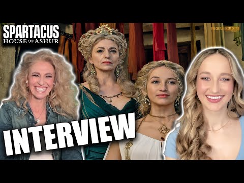 Exploring the Dynamic Duo of ‘Spartacus: House of Ashur’ with Claudia Black and India Shaw-Smith