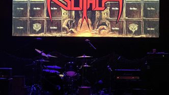 Cold Slither band performing live at The Gramercy Theatre during NYCC 2025