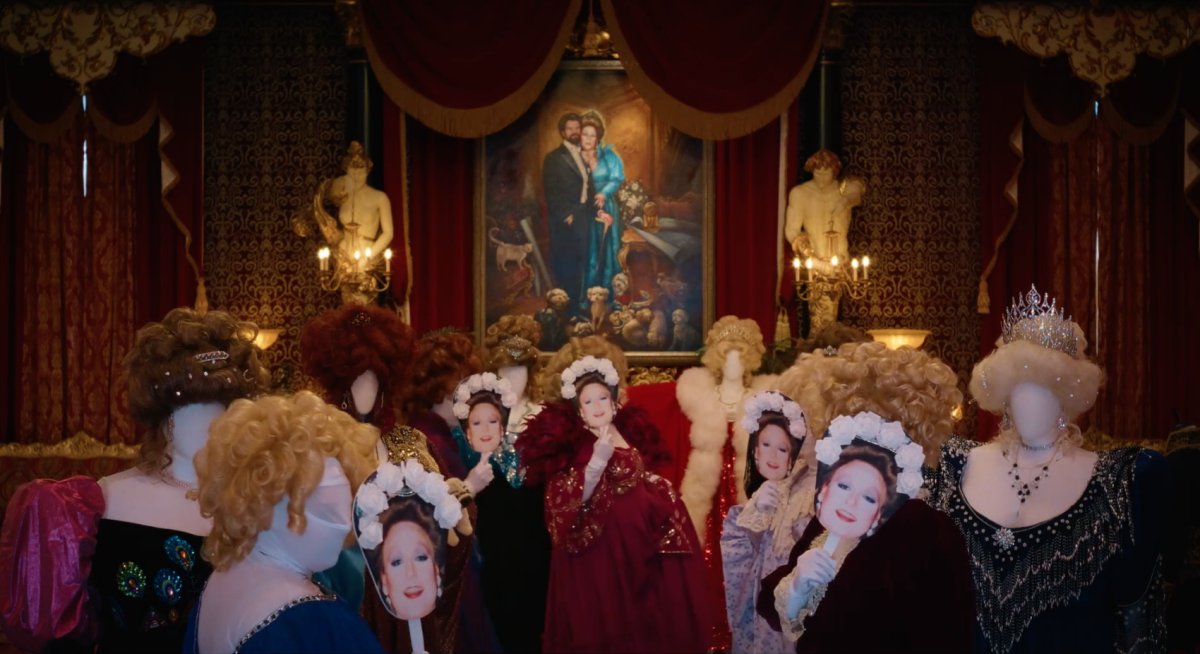 Masked actors in "Adrianne and The Castle."