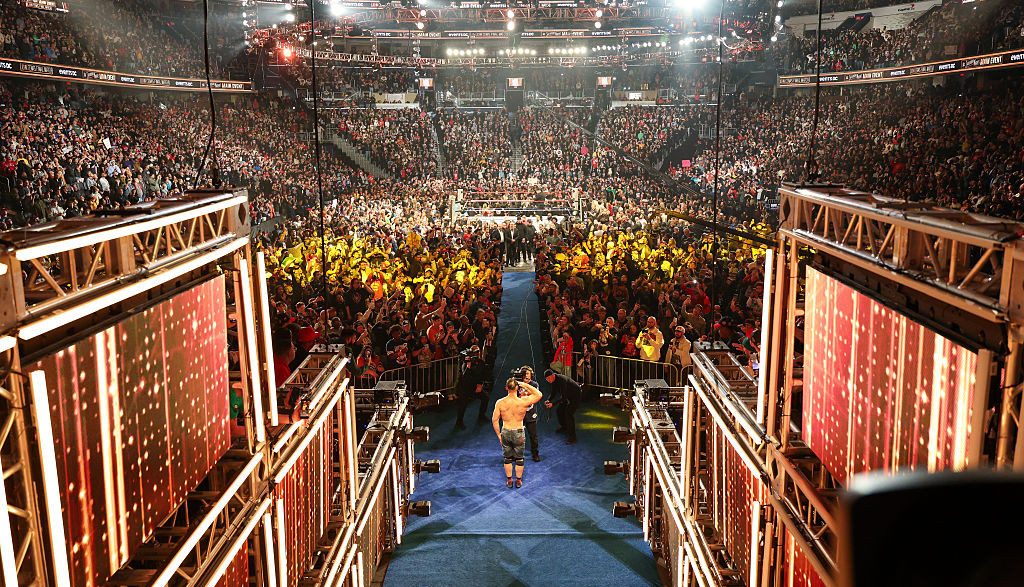 John Cena Final Match Washington DC Salute