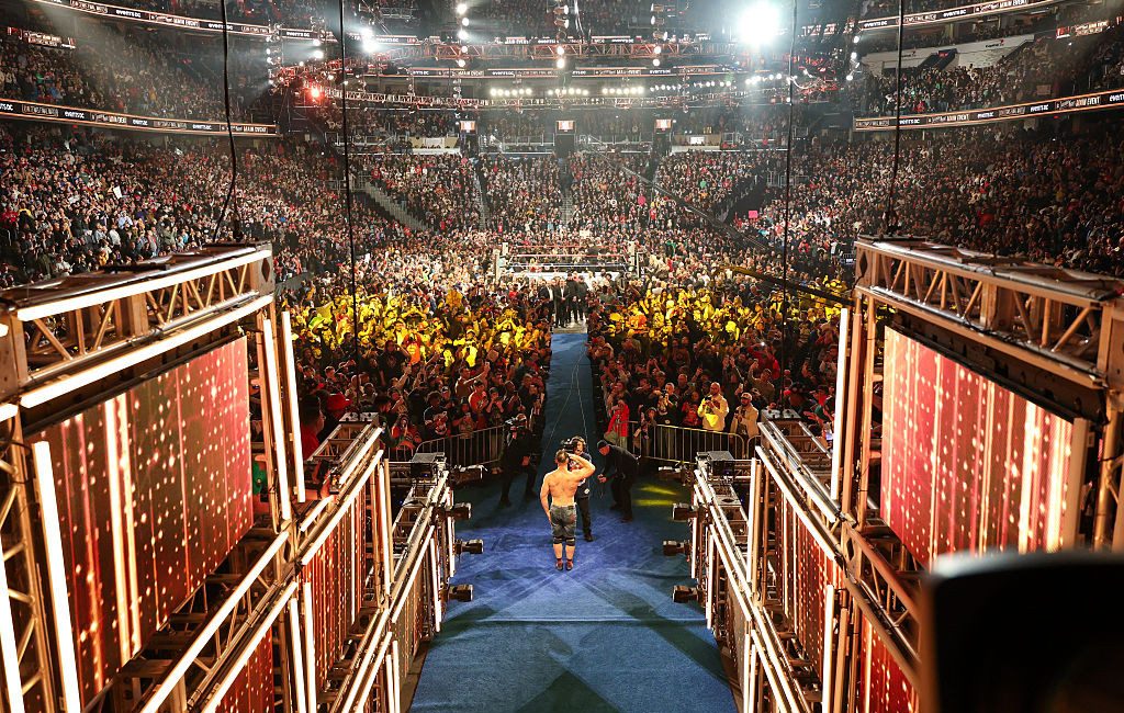 John Cena Final Match Washington DC Salute