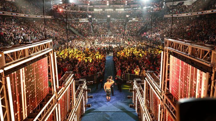 John Cena Final Match Washington DC Salute