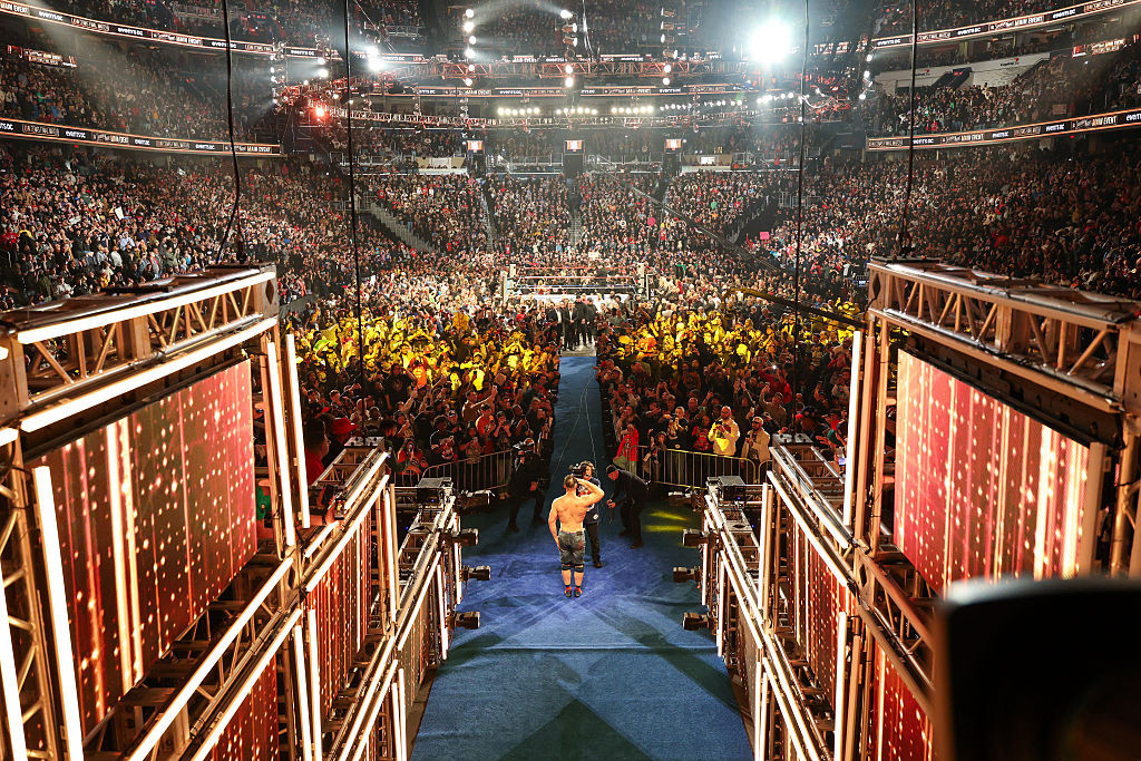 John Cena Final Match Washington DC Salute
