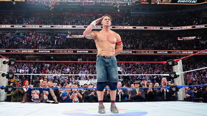 John Cena final WWE match at Saturday Night’s Main Event XLII in Washington DC