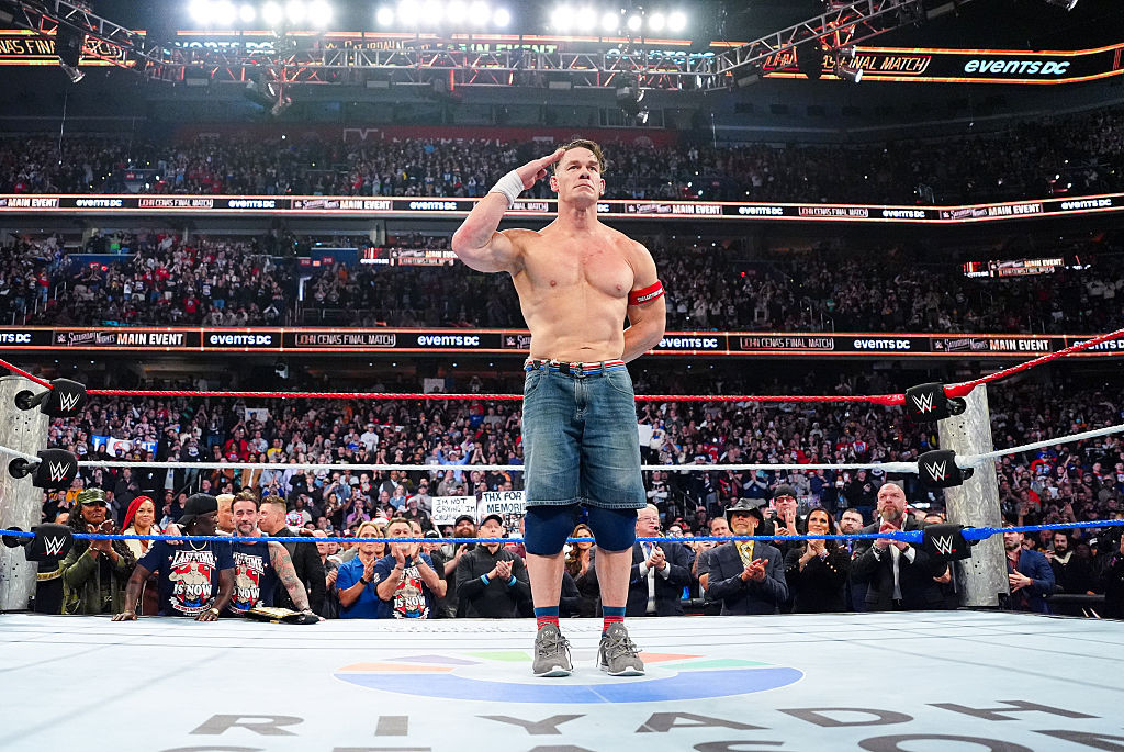 John Cena final WWE match at Saturday Night’s Main Event XLII in Washington DC
