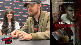 Inside the Chilling World of 'Silent Night, Deadly Night' with Mike P. Nelson and Ruby Modine at NYCC 2025